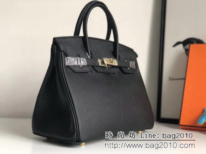 愛馬仕Hermes經典款荔枝紋軟牛皮鉑金包 百搭手提包 0AM1853